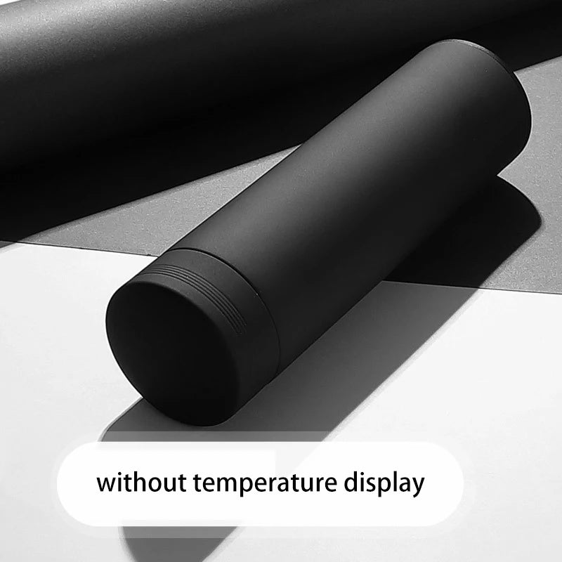 Smart Stainless Steel Water Bottle with Temperature Display