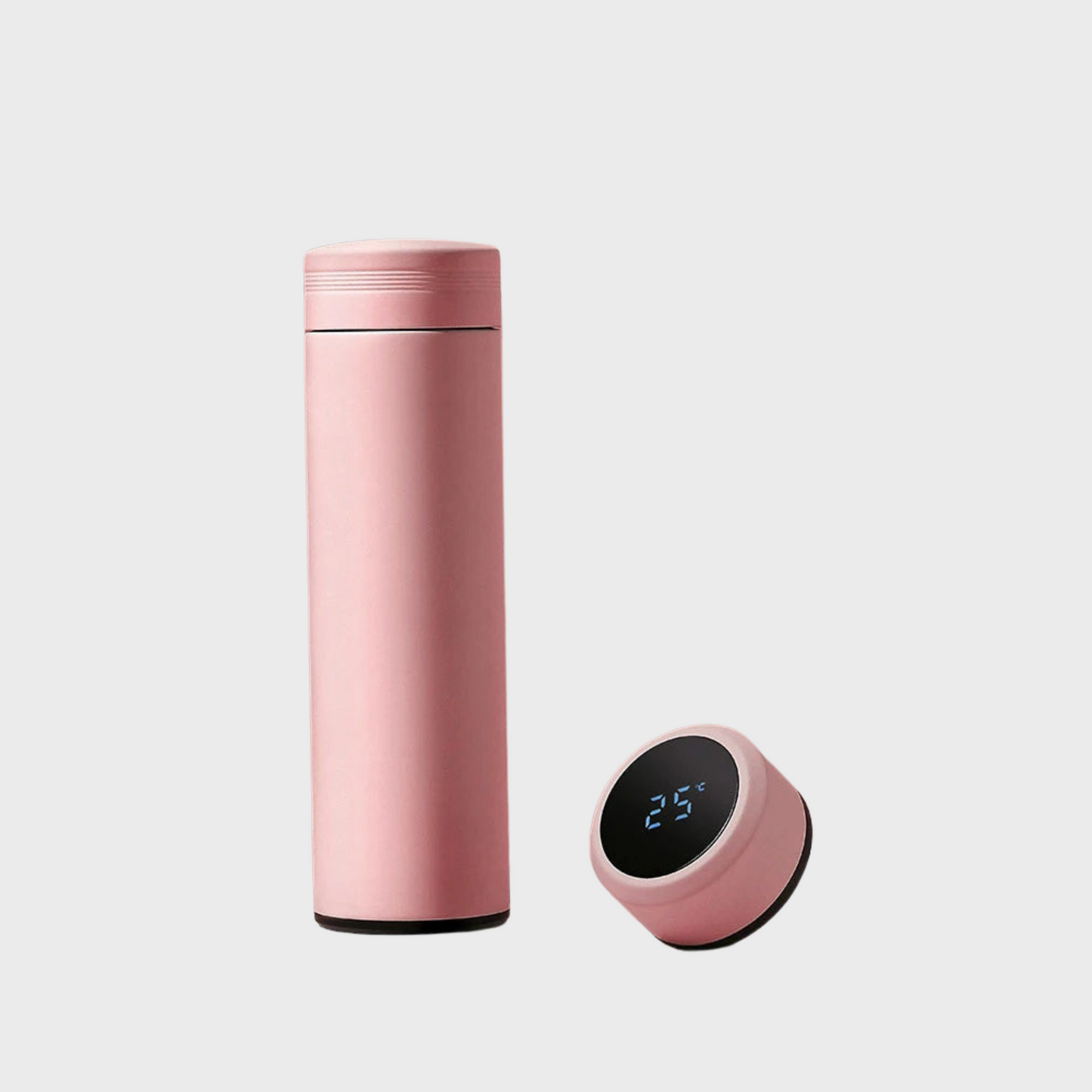Smart Stainless Steel Water Bottle with Temperature Display