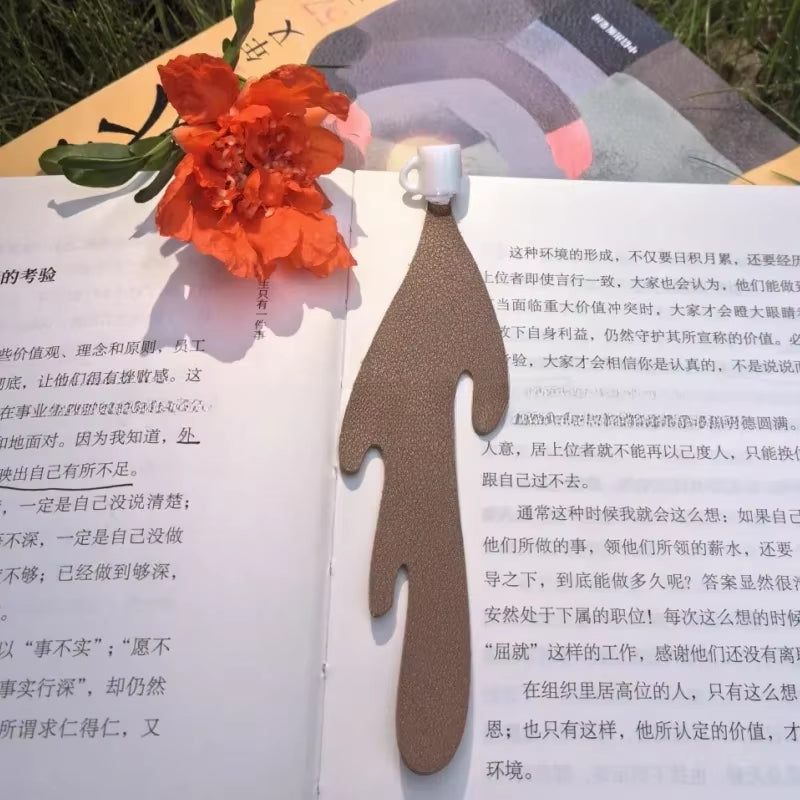 Spilled Coffee Corner Bookmark