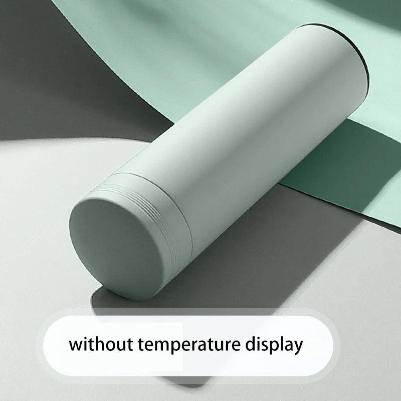Smart Stainless Steel Water Bottle with Temperature Display