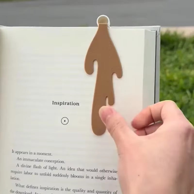 Spilled Coffee Corner Bookmark