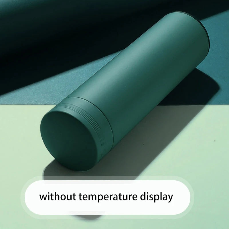 Smart Stainless Steel Water Bottle with Temperature Display
