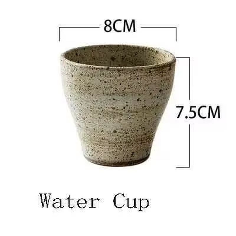 Retro Handmade Stoneware Tableware