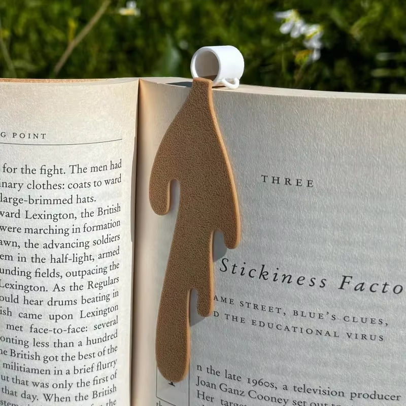 Spilled Coffee Corner Bookmark
