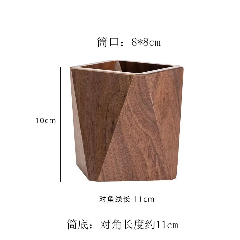  Walnut Wood Pen Holder