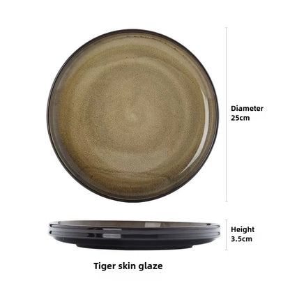 Japanese-Style Ceramic Dish