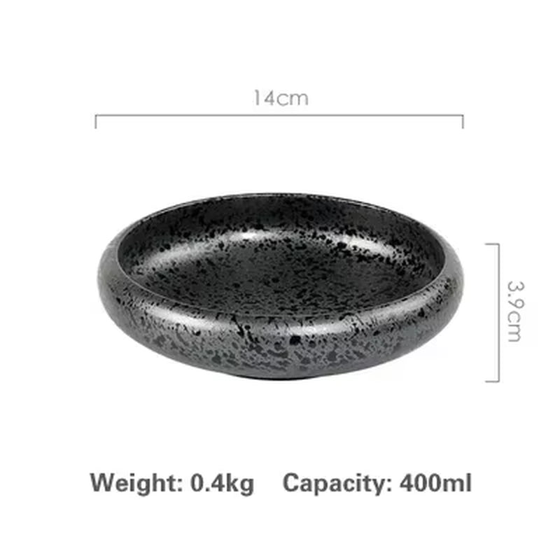 Retro Ceramic Plate Set