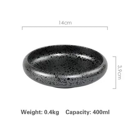 Retro Ceramic Plate Set