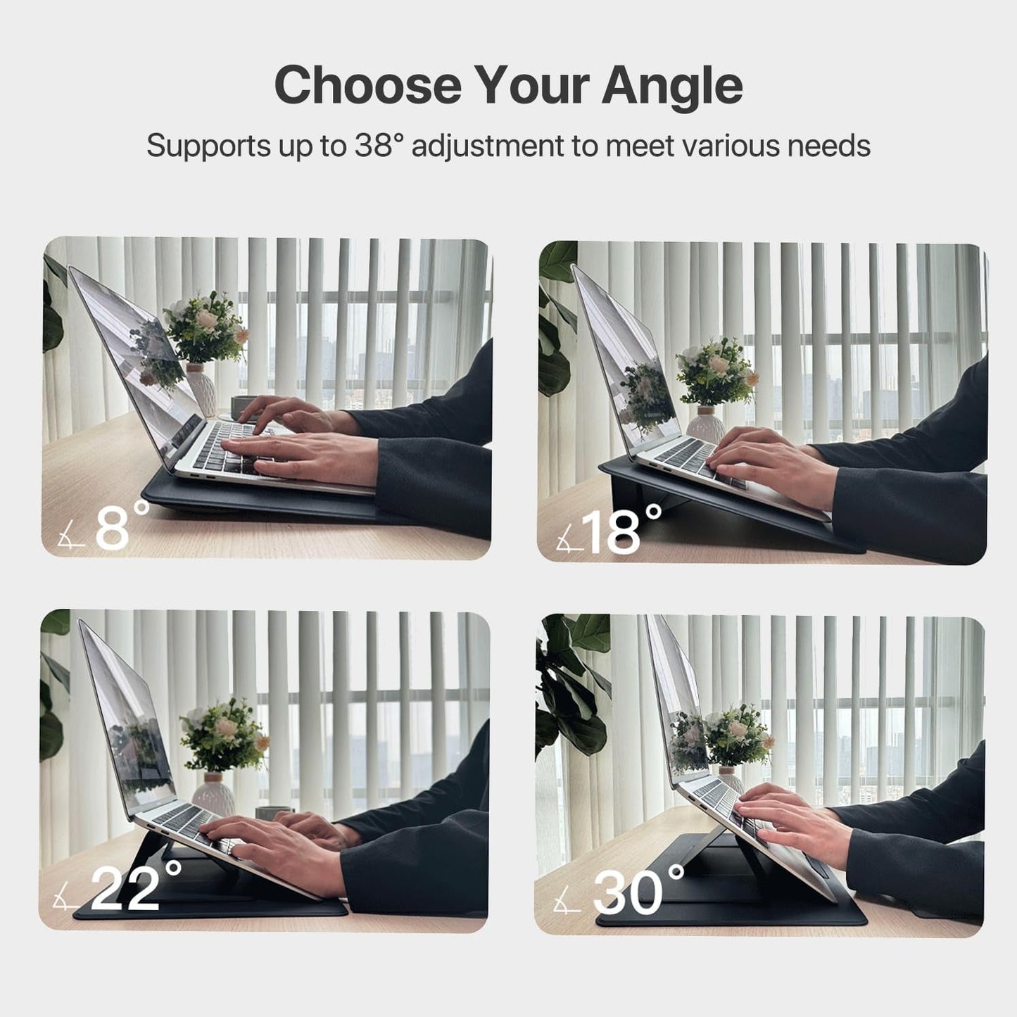 Magno Magnetic Laptop Stand – Adjustable & Portable