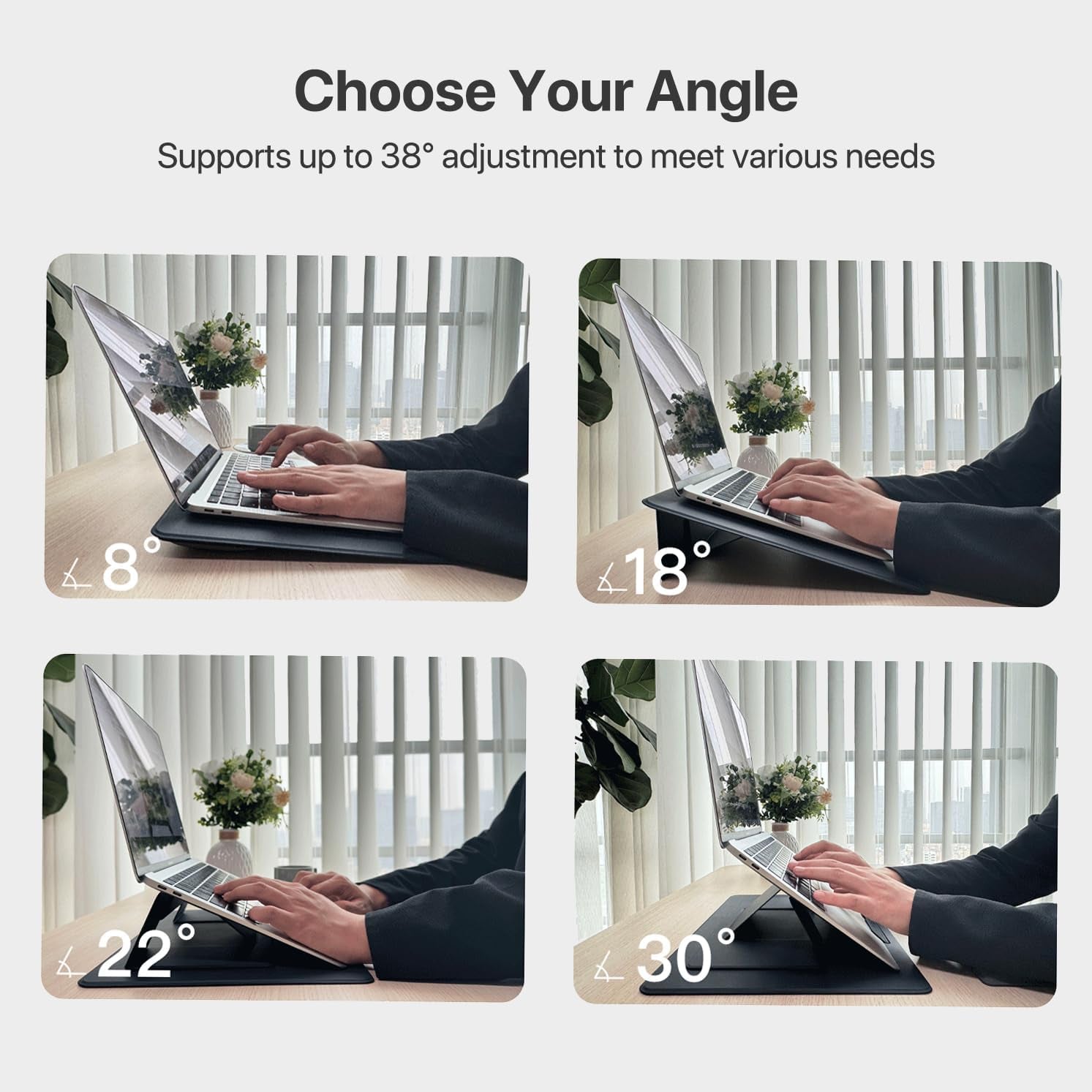 Magno Magnetic Laptop Stand – Adjustable & Portable