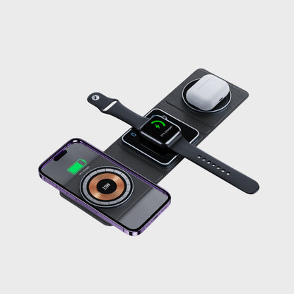 3-in-1 Magnetic Wireless Charger Station
