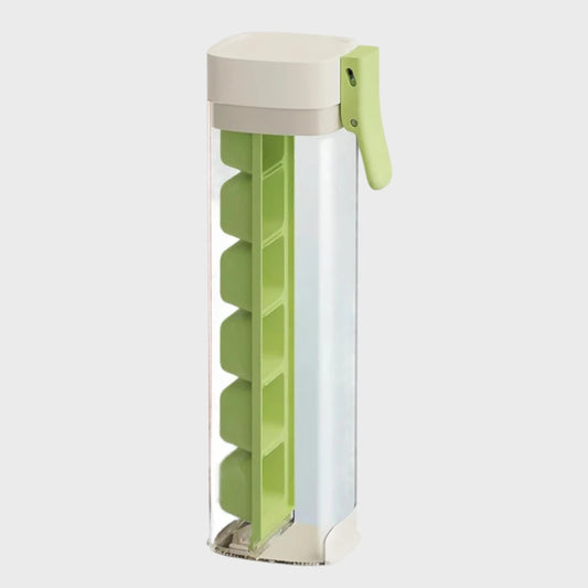 One-Press Ice Cube Tray & Storage Box