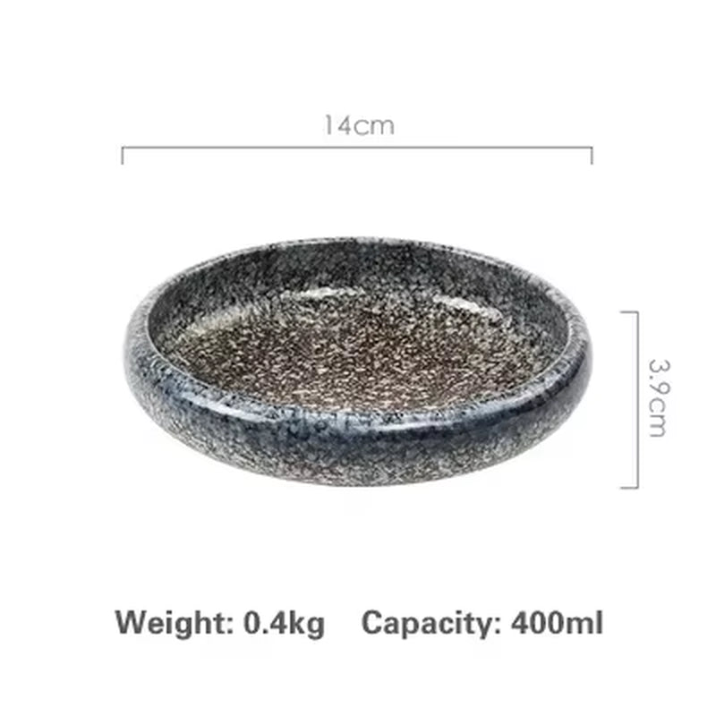 Retro Ceramic Plate Set