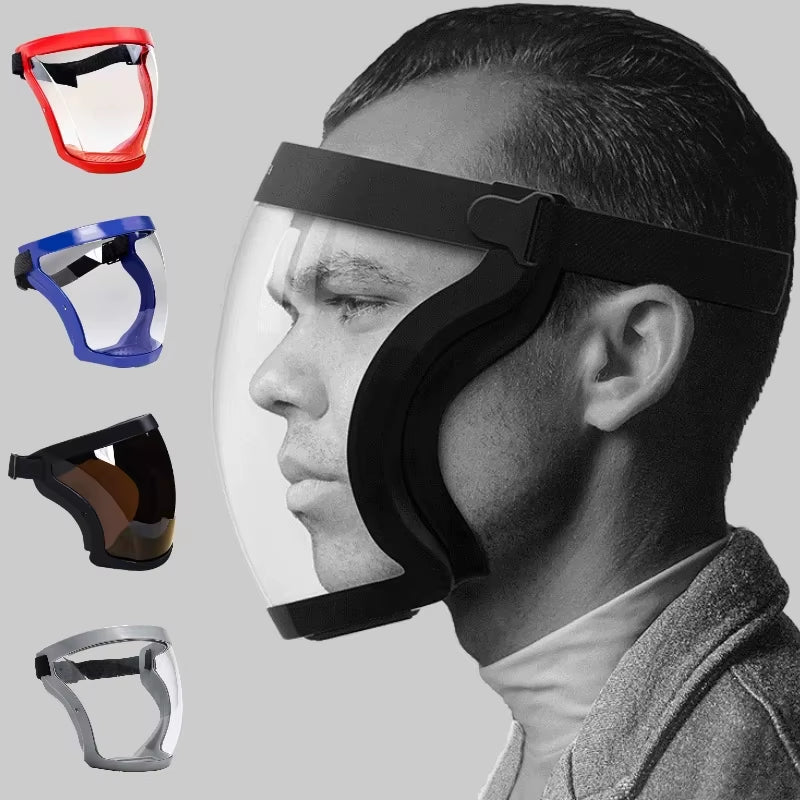 Transparent Full Face Shield