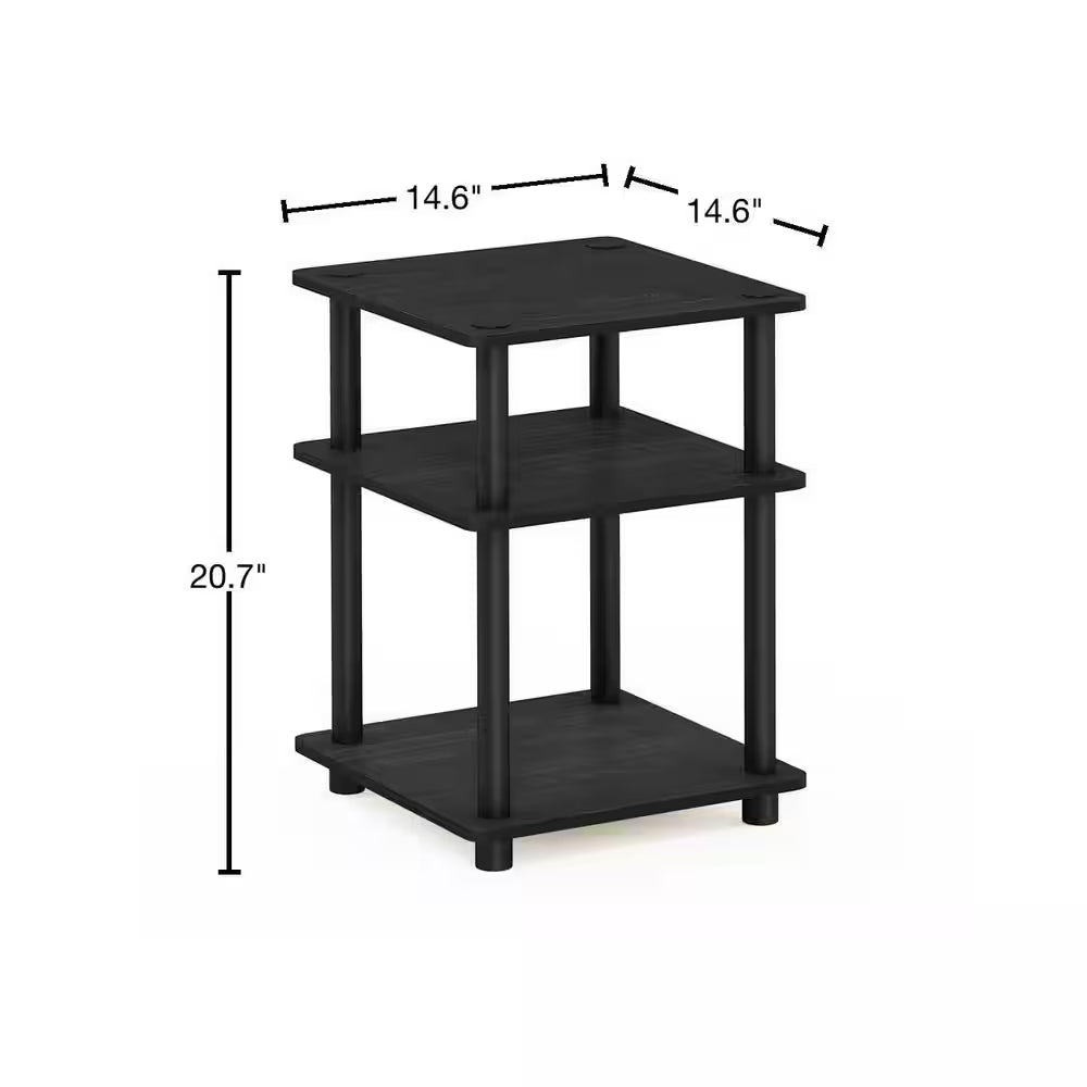 Black Wood Multipurpose Shelf