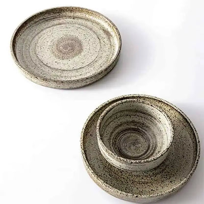 Retro Handmade Stoneware Tableware