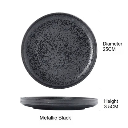 Japanese-Style Ceramic Dish