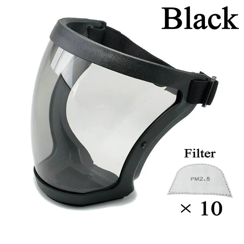 Transparent Full Face Shield