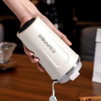 Stainless Steel Smart Thermos with Temperature Display