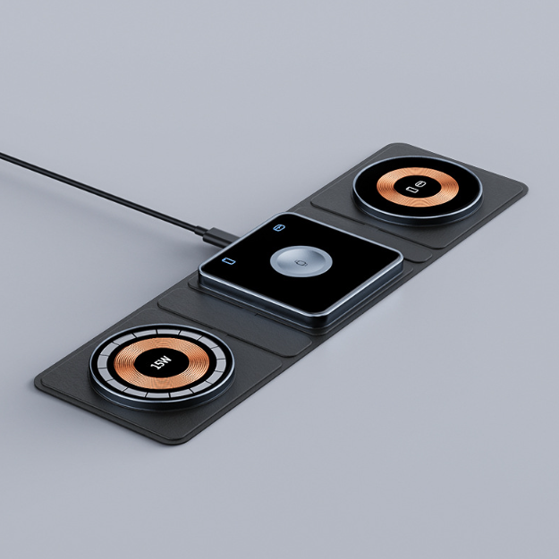 3-in-1 Magnetic Wireless Charger Station