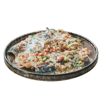 Japanese-Style Ceramic Dish