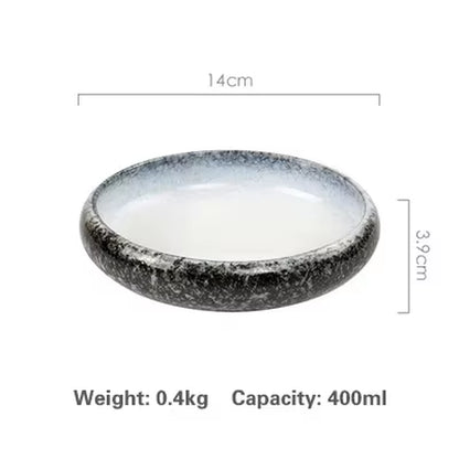 Retro Ceramic Plate Set