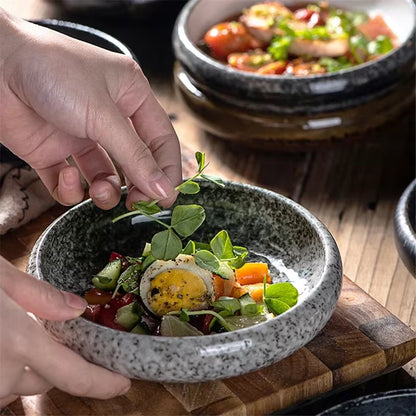 Retro Ceramic Plate Set