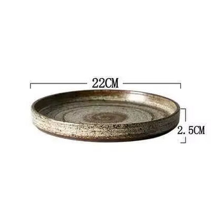 Retro Handmade Stoneware Tableware