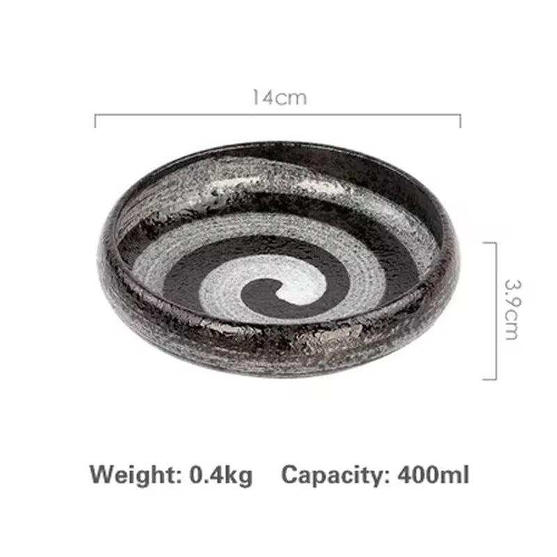 Retro Ceramic Plate Set