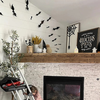 3D Halloween Bat Wall Decorations