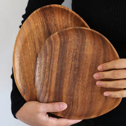 Irregular Wood Serving Plates