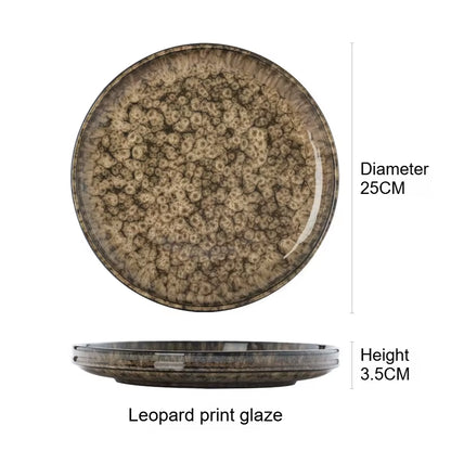 Japanese-Style Ceramic Dish