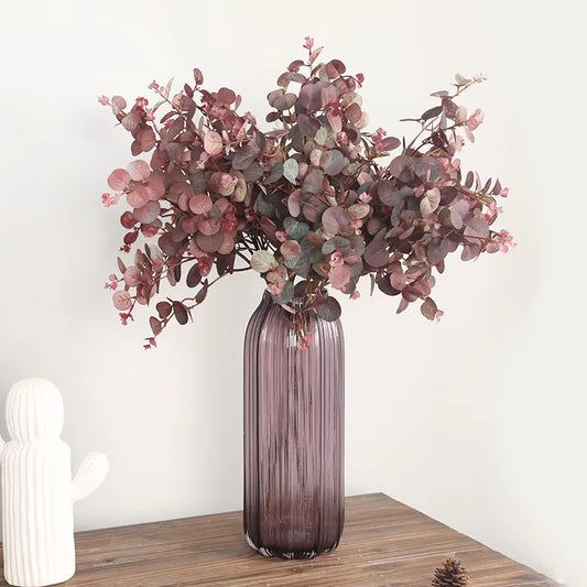 Artificial Autumn Eucalyptus Leaf Stems