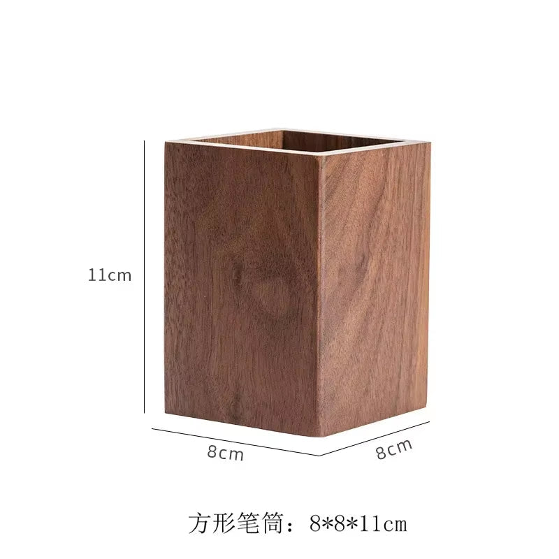  Walnut Wood Pen Holder