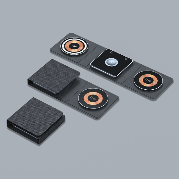 3-in-1 Magnetic Wireless Charger Station