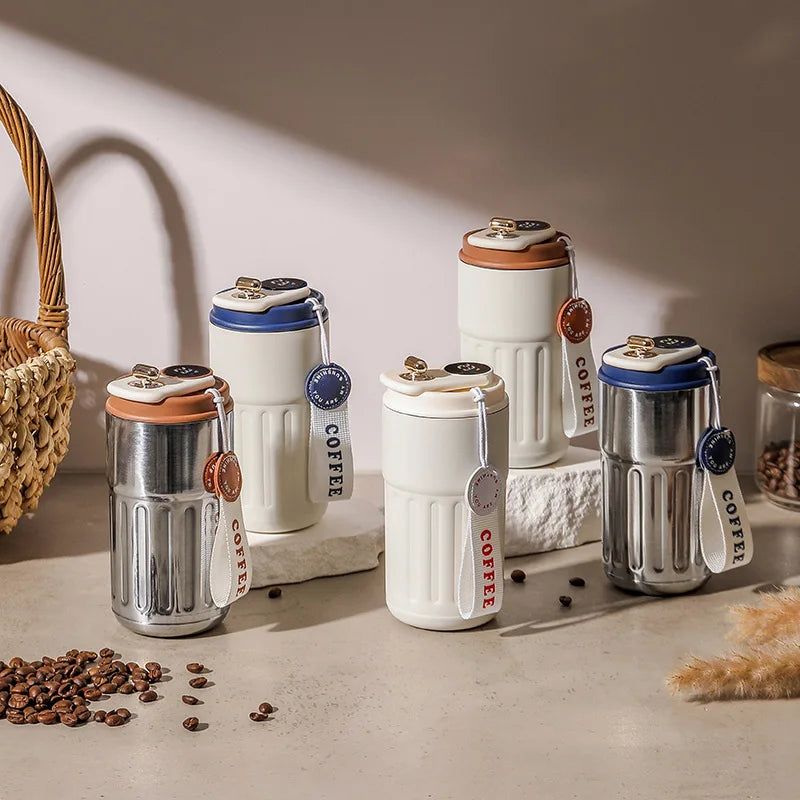 Smart LED Thermos Tumbler with Temperature Display