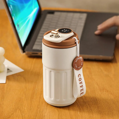 Smart LED Thermos Tumbler with Temperature Display
