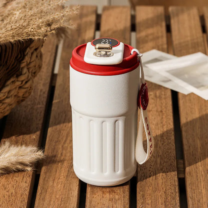 Smart LED Thermos Tumbler with Temperature Display