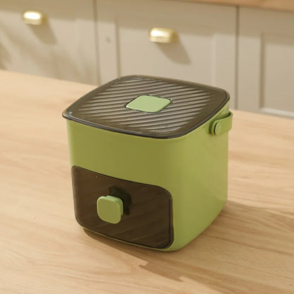 48-Grid Ice Cube Tray with Storage Compartment