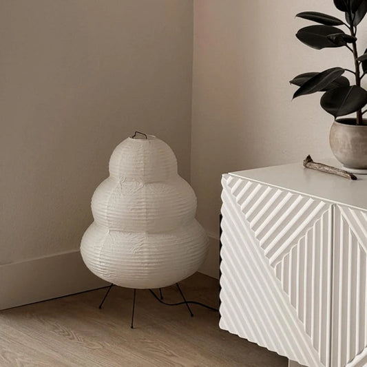 Japanese LED Rice Paper Desk Lamp