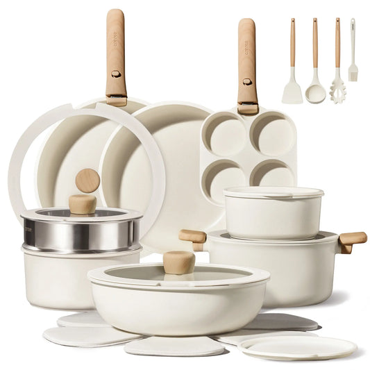 26-Piece Nonstick Detachable Cookware Set