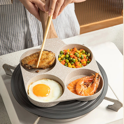 4-Hole Nonstick Omelet Pan