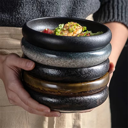 Retro Ceramic Plate Set