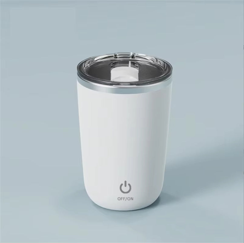 Self-Stirring Stainless Steel Mug