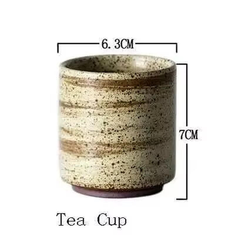 Retro Handmade Stoneware Tableware