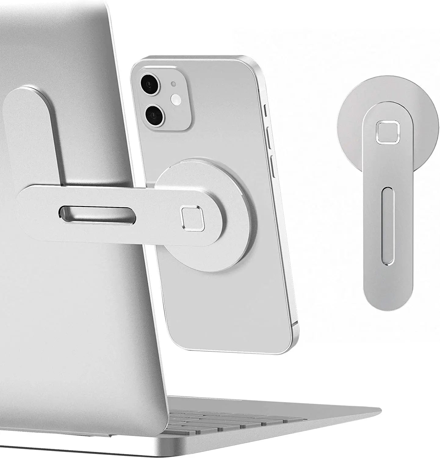 Magnetic Laptop iPhone Holder