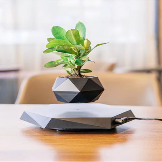 Rotating Floating Plant Planter - Magnetic Suspension