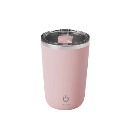 Self-Stirring Stainless Steel Mug