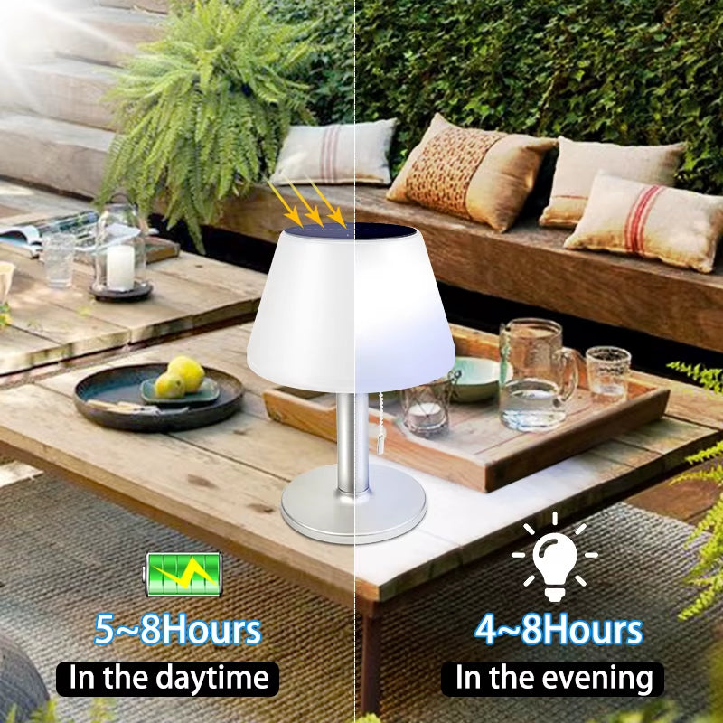 Solar LED Table Lamp